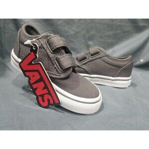 Vans Toddler Shoes Grey Atwood V  Strap Size 6 NEW IN BOX!
